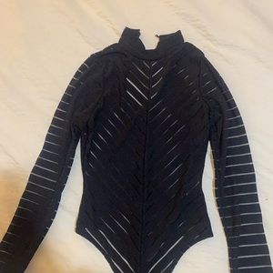 Misguided Womens Mesh Bodysuit